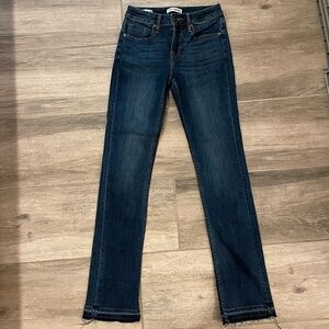 Vigoss Dark Blue Straight Leg Jeans